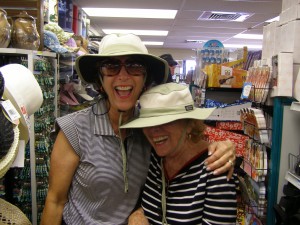 LInda and Mom sharing a laugh in Hawaii               